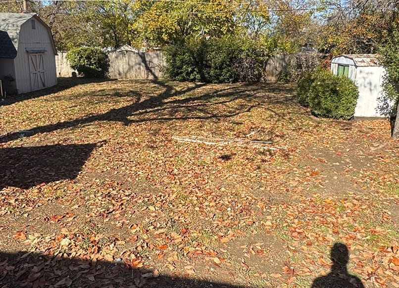 After Full Landscape & Fire Pit Renovation